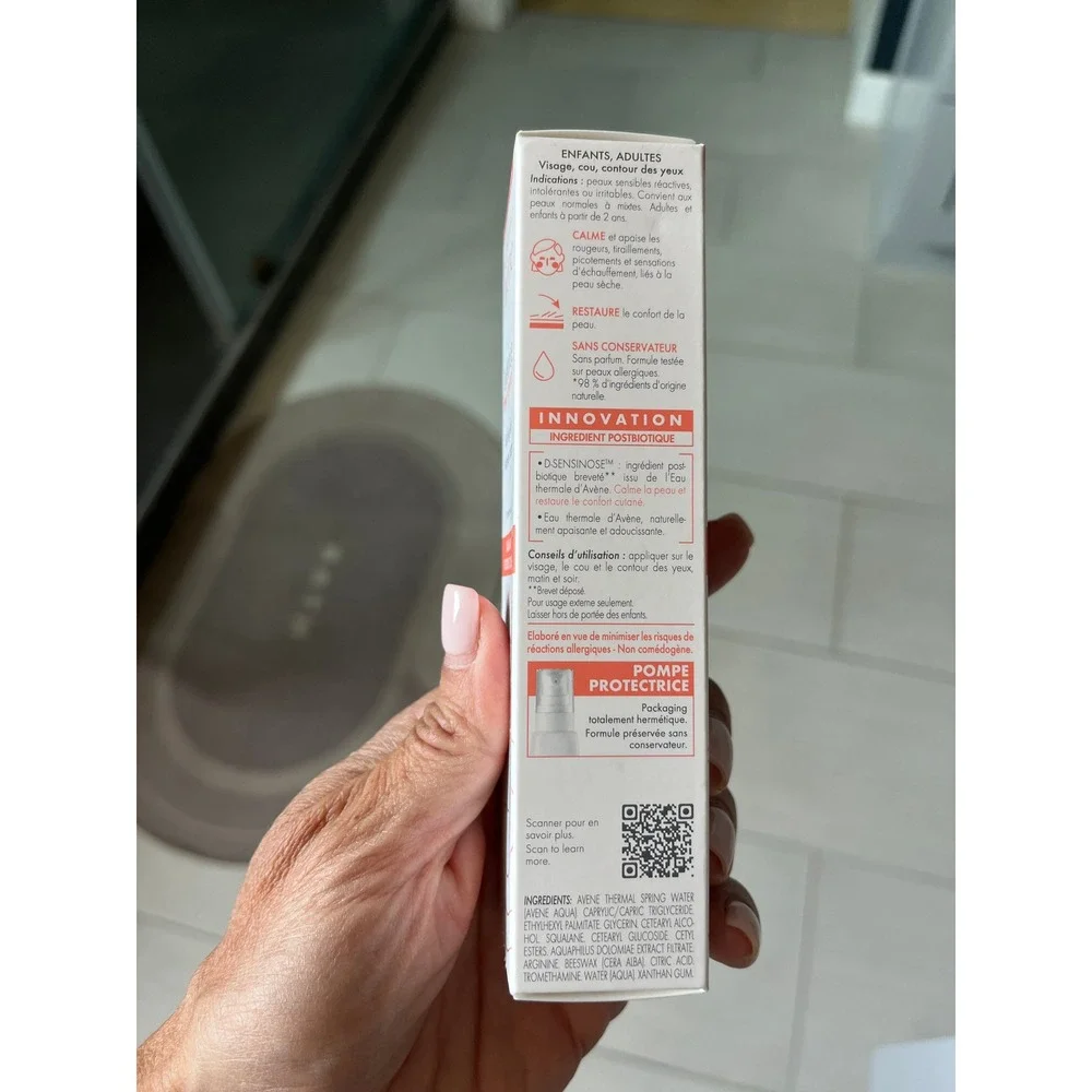 Avene Tolerance Control Soothing Skin Recovery Cream 40ml French Skincare NEW
